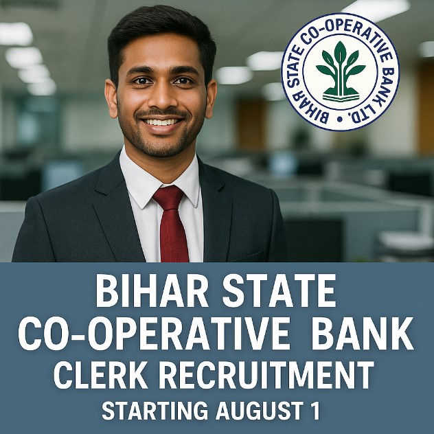 Bihar State Co-operative Bank Clerk Recruitment